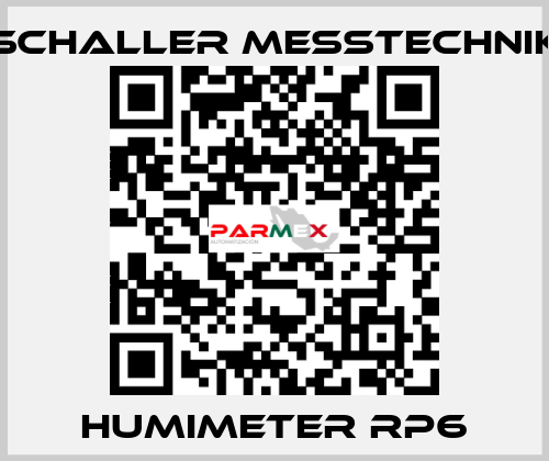 Humimeter RP6 Schaller Messtechnik