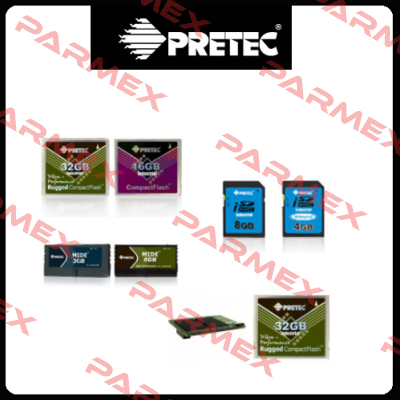 S65008/R 8MB PRETEC SRAM PC CARD MIT ATTRIBUTE MEMORY, 5V, DUAL-BATTERY-DESIGN, OPERATIVER TEMPERATU  Pretec