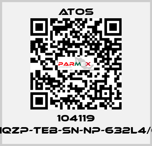 104119 LIQZP-TEB-SN-NP-632L4/Q Atos