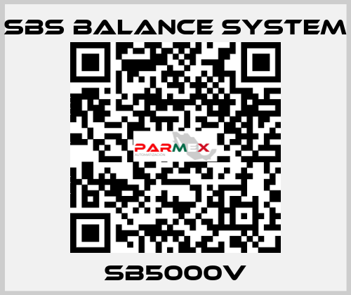 SB5000V SBS BALANCE SYSTEM