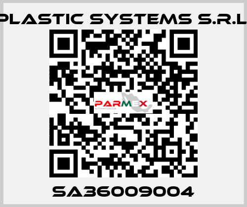 SA36009004 Plastic Systems S.r.l.