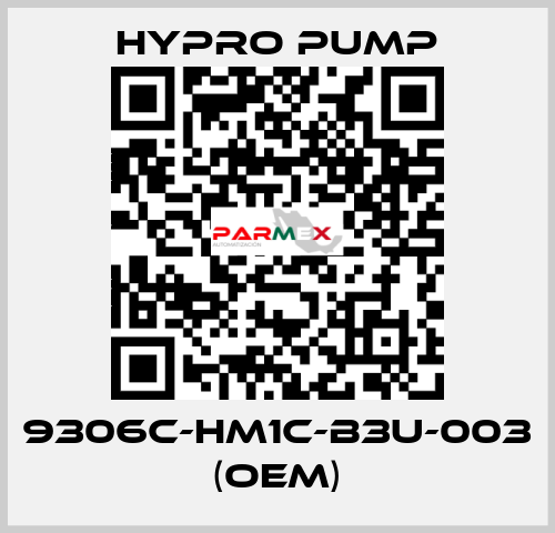 9306C-HM1C-B3U-003 (OEM) Hypro Pump