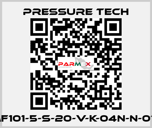 MF101-5-S-20-V-K-04N-N-015 Pressure Tech