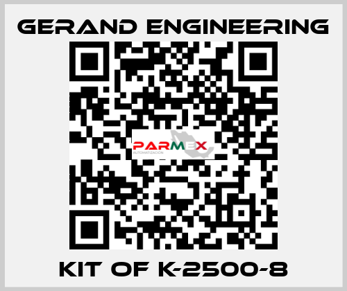 kit of K-2500-8 Gerand Engineering