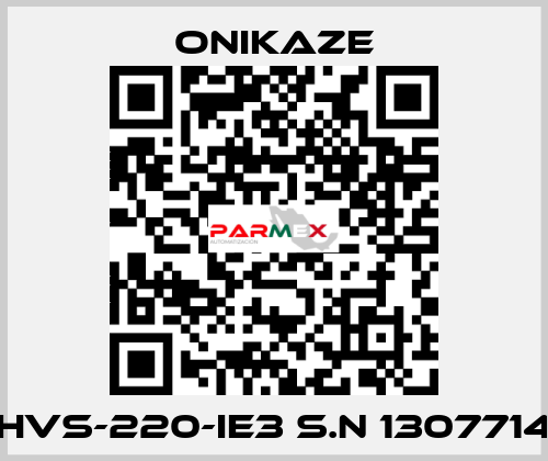 HVS-220-IE3 S.N 1307714 Onikaze