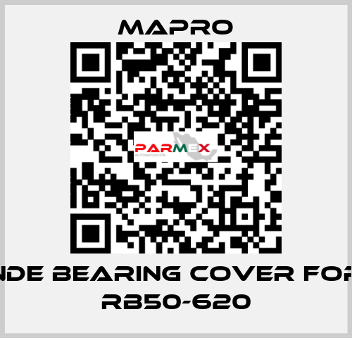 NDE bearing cover for RB50-620 Mapro