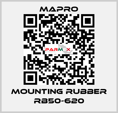 Mounting rubber RB50-620 Mapro