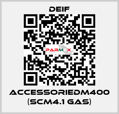 AccessorieDM400 (SCM4.1 GAS) Deif