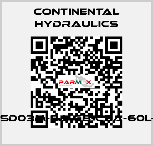 VSD03M-3A-GB-CSA-60L-C Continental Hydraulics