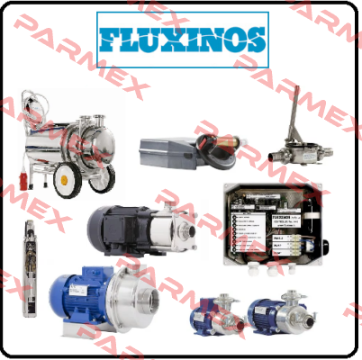 G90Exp motor pump and stainless steel trolley fluxinos