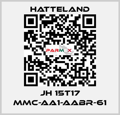 JH 15T17 MMC-AA1-AABR-61 HATTELAND