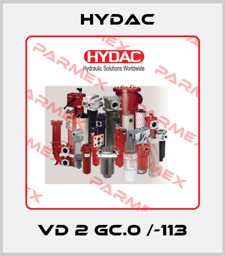  VD 2 GC.0 /-113 Hydac