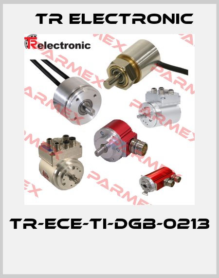 TR-ECE-TI-DGB-0213  TR Electronic