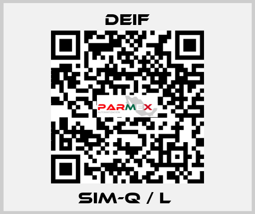 SIM-Q / L  Deif