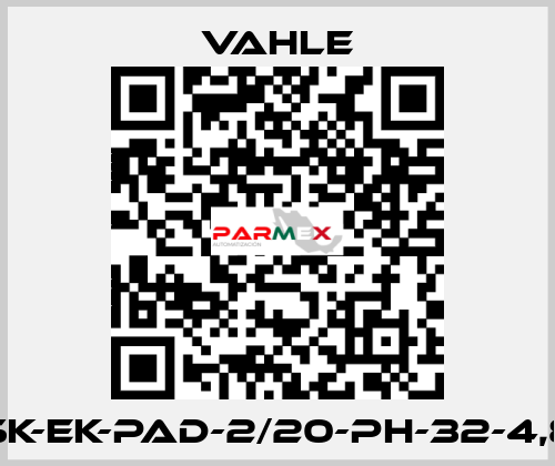 SK-EK-PAD-2/20-PH-32-4,8 Vahle