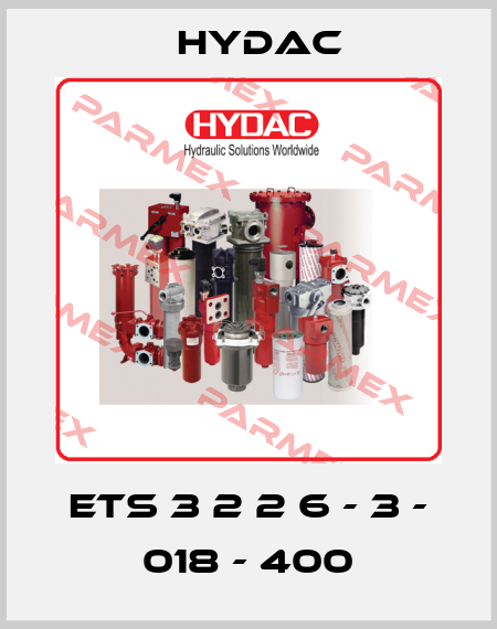 ETS 3 2 2 6 - 3 - 018 - 400 Hydac