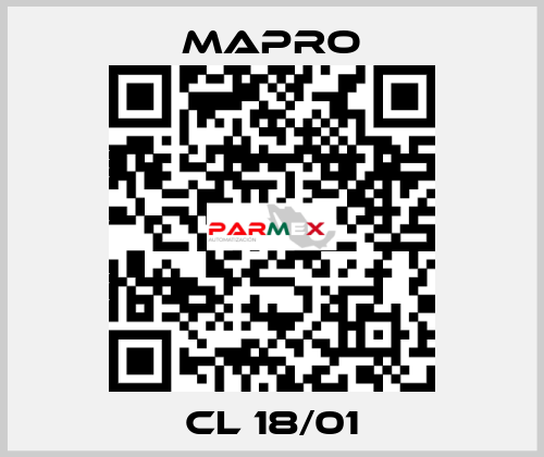 CL 18/01 Mapro