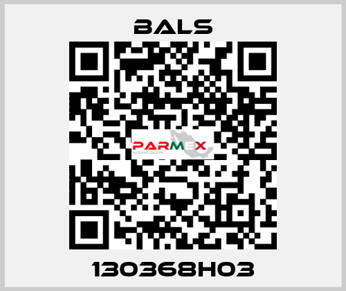 130368H03 Bals