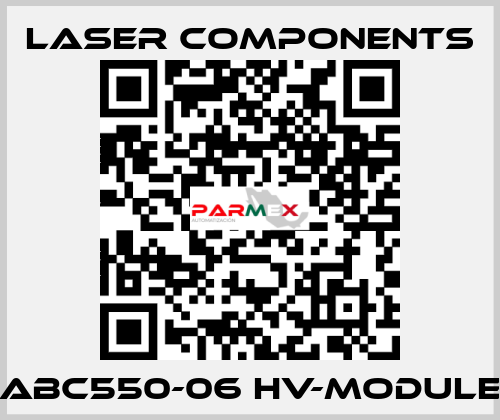 ABC550-06 HV-Module Laser Components