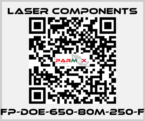 FP-DOE-650-80M-250-F Laser Components