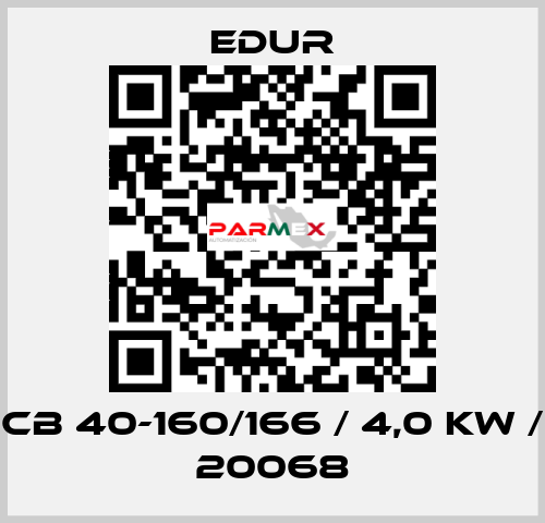 P/N: 16559, Type: CB 40-160/166 Edur