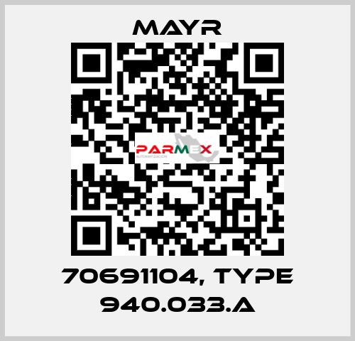 70691104, Type 940.033.A Mayr