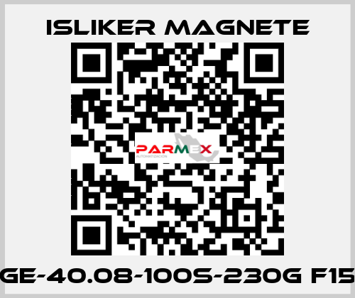 GE-40.08-100S-230G F15 ISLIKER MAGNETE