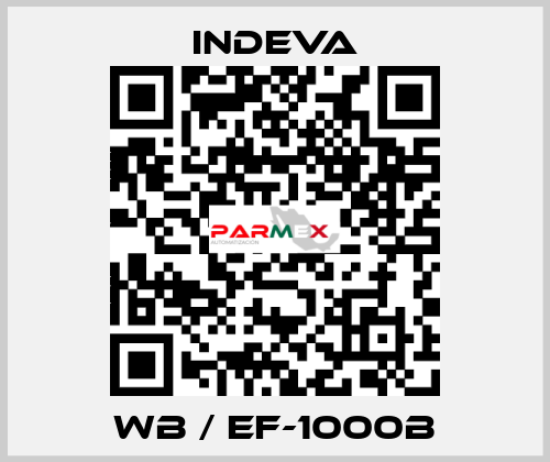 WB / EF-1000B INDEVA