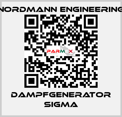 DAMPFGENERATOR SIGMA NORDMANN ENGINEERING