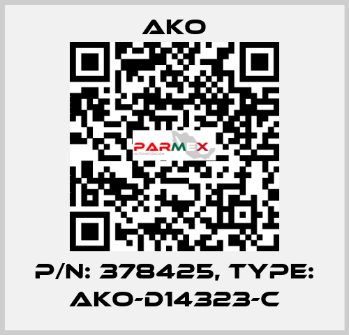 P/N: 378425, Type: AKO-D14323-C AKO