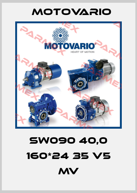 SW090 40,0 160*24 35 V5 MV Motovario