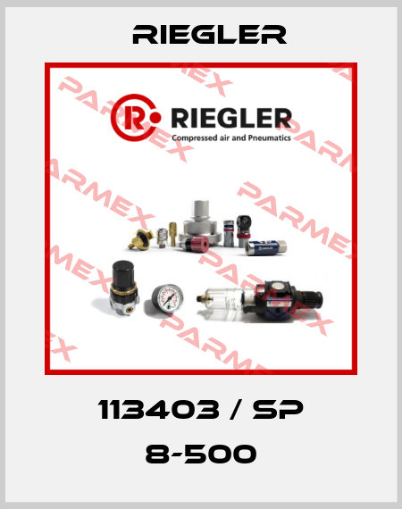 113403 / SP 8-500 Riegler