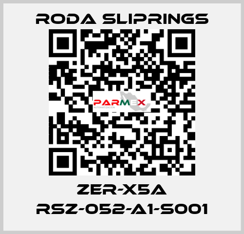 ZER-X5A RSZ-052-A1-S001 Roda Sliprings