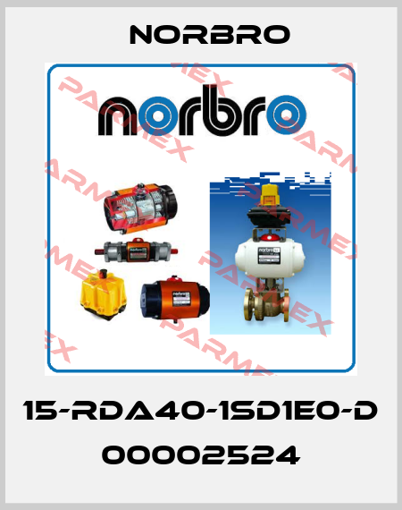 15-RDA40-1SD1E0-D 00002524 Norbro