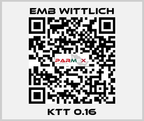 KTT 0.16 EMB Wittlich