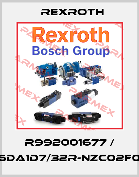 R992001677 / A4VG56DA1D7/32R-NZC02F043SH-S Rexroth