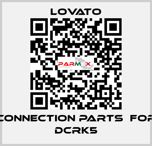 connection parts  for DCRK5 Lovato