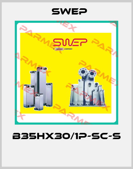 B35Hx30/1P-SC-S  Swep