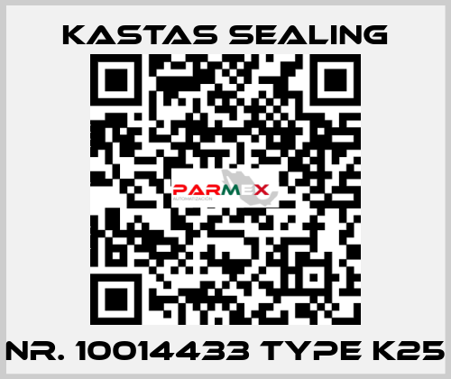 Nr. 10014433 Type K25 Kastas Sealing