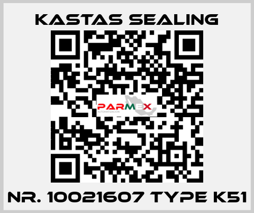 Nr. 10021607 Type K51 Kastas Sealing