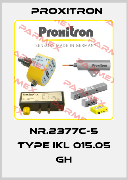 Nr.2377C-5 Type IKL 015.05 GH Proxitron