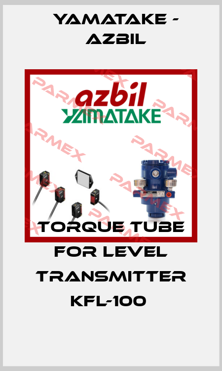 TORQUE TUBE FOR LEVEL TRANSMITTER KFL-100  Yamatake - Azbil