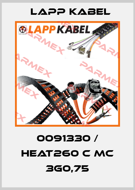 0091330 / heat260 C MC 3G0,75 Lapp Kabel