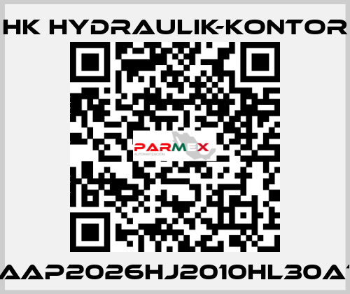 P2AAP2026HJ2010HL30A19N HK HYDRAULIK-KONTOR