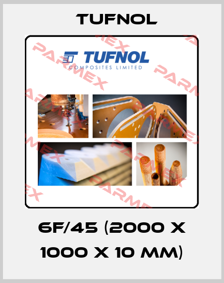 6F/45 (2000 x 1000 x 10 mm) Tufnol