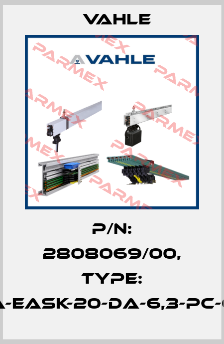 P/n: 2808069/00, Type: SA-EASK-20-DA-6,3-PC-06 Vahle