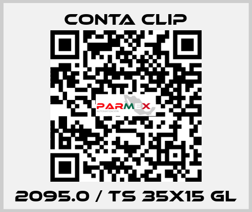 2095.0 / TS 35x15 GL Conta Clip