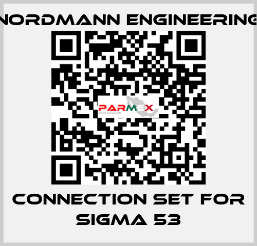 Connection set for SIGMA 53 NORDMANN ENGINEERING