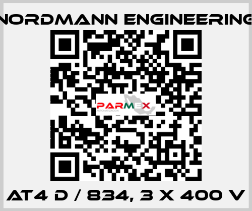 AT4 D / 834, 3 x 400 V NORDMANN ENGINEERING