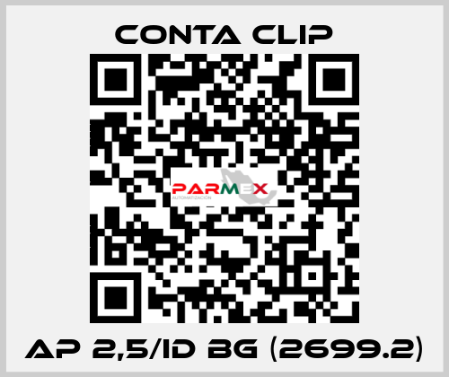 AP 2,5/ID BG (2699.2) Conta Clip